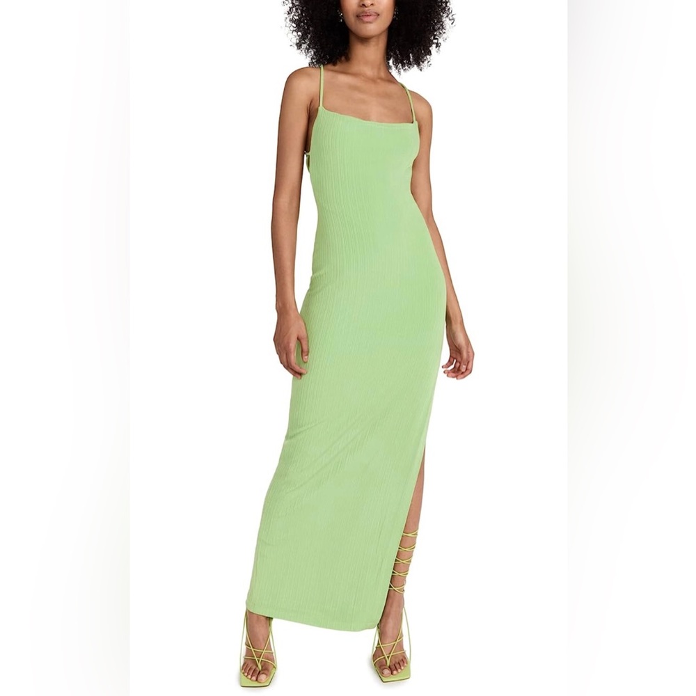 Rumer the Label equinox dress in lime green size small
